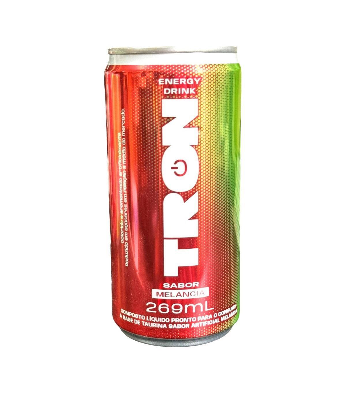 Bebida Energy Drink Guaracamp Tron Melancia 269ml Kit 12un