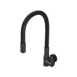 Torneira Hydra Hydramotion Flexível De Parede Preta