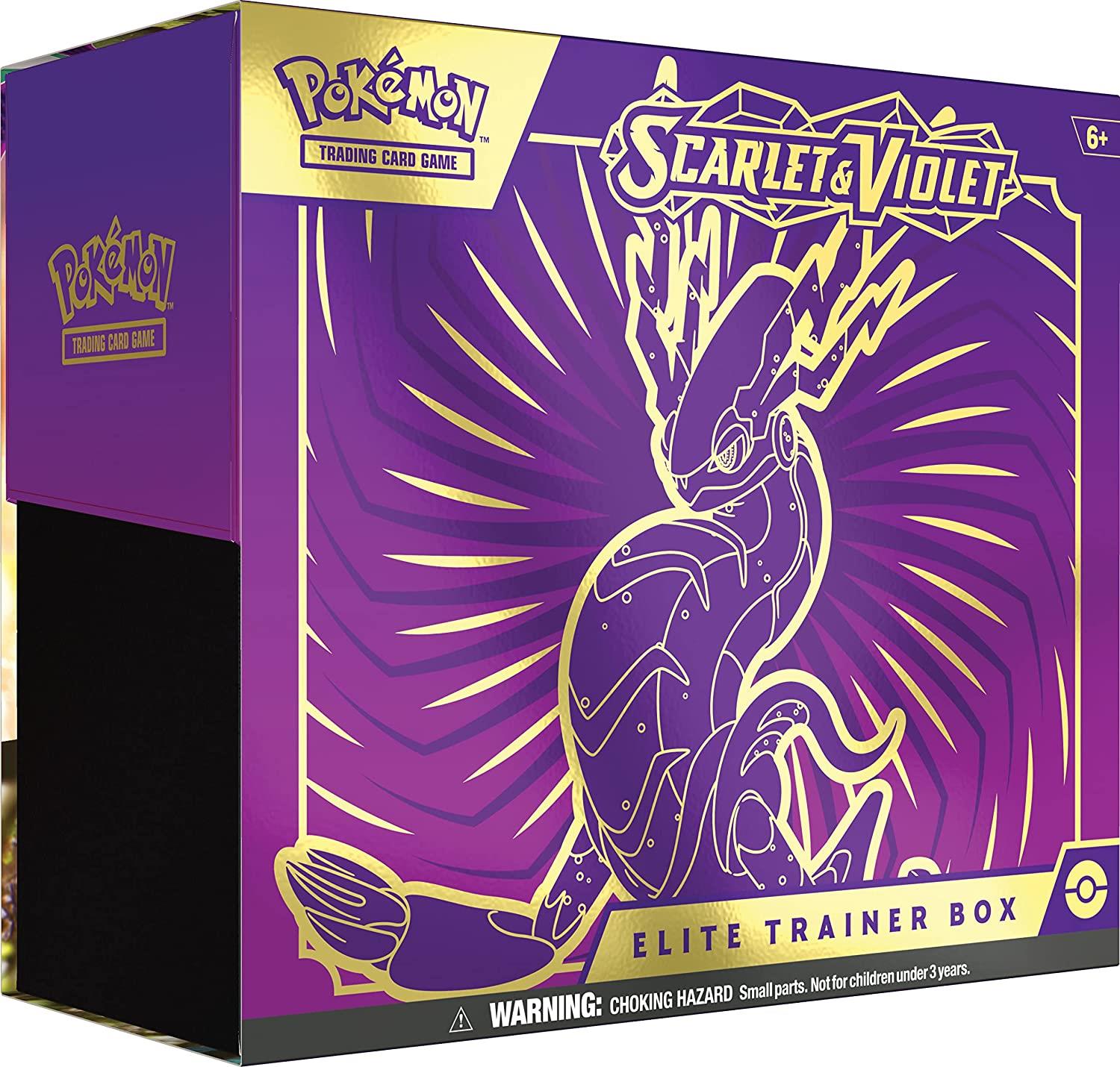 Pokemon Tcg Miraidon Roxo Elite Trainer Box Scarlet &amp;