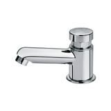 Torneira Com Fechamento Automático Docol Pressmatic 17160606 De Bancada Cromada