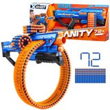 Lançador X Shot Insanity Mad Mega Barrel Com 72 Dardos