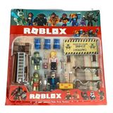 Cartela 4 Boneco Articulado 7cm Roblox Ataque Zumbi Nº15