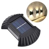 Luminaria Solar Parede Balizador Led Decorativa Resistente