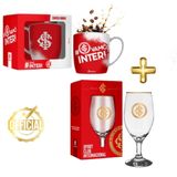 Kit 1 Taça Copo Windsor 330ml Cerveja Chopp +1 Caneca