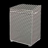 Capa Máquina De Lavar Forrada Zigzag G