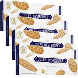 Kit 4und Biscoito Belga Jules Destrooper Butter Wafles 100g