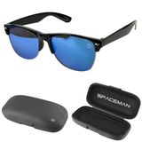 Oculos Sol Masculino Proteção Uv Verão + Case Presente Preto