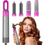 Secador Cabelo Escova Alisadora 5em1 Eletrico Profissional