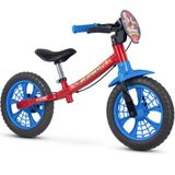 Bicicleta Balance Bike Equilíbrio Sem Pedal Homem Aranha