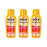 Condicionador Niely Gold 175ml Queratina C/ex De Bambu - 3un