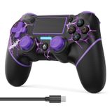 Controlador Sem Fio Vidppluing Para Ps4/pro/slim Com 6 Eixos