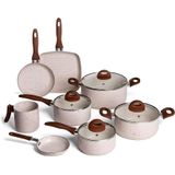 Conjunto De Panelas Ceramic Life Smart  Plus 8 Peças