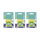 Fio Dental Kess 50m Menta - Kit Com 3un