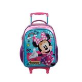 Mochila Minnie Disney Rodinha Escolar Creche Pequena 36x26