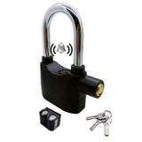 Cadeado Alarme Trava Anti-furto 110db Bike Portão Aço
