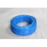Fio Cabo Flexível 4 Mm 100 Metros Azul