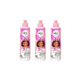 Ativador De Cachos Salon Line 300ml Kids - Kit C/3un