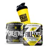 Kit Creatina Fuel 150g + Pre Treino Full Tilt + Coqueteleira