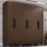 Guarda Roupa Casal 6 Portas 4 Gavetas Sevilha Prime 100 Mdf Imop Móveis