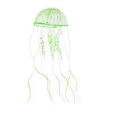 Água-viva Artificial Brilhante, Enfeite Fluorescente Verde
