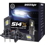 Lâmpada Led Shocklight S14x S14 X Nano H7 5000 Lumens 6500k