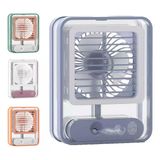 Mini Ar Ventilador Umidificador Climatizador