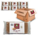 Kit Com 6und Doce De Leite Puro Tablete São Lourenço 200g