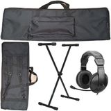 Kit Capa Teclado Roland Xps10 Master Luxo + Suporte + Fone