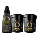 Kit Arvensis Cachos Mascara 2x1 450g 2 Unidades + 1 Co-wash