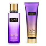 Kit Victoria Secret Love Spell Hidratante 236ml, Body Splash