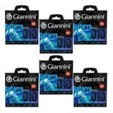 Kit 6 Encordoamento Guitarra .010 Geegst Mizinha Giannini