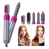 Secador Cabelo Escova Alisadora 5em1 Eletrico Profissional