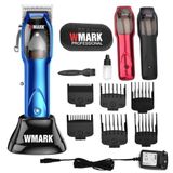 Maquina De Cortar Cabelo Wmark Ng 9002 Troca Capa E Base