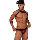 Cueca Jockstrap Elastico Na Cintura E Peitoral Arreio