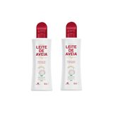 Hidratante Davene Leite De Aveia 180ml Sem Perfume Kit 2un