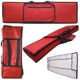 Capa Teclado Acolchoada Yamaha Mx61 Master Luxo + Cobertura