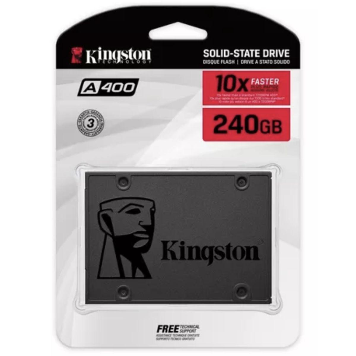 Ssd 240gb Kingston Disco Sólido Interno Com