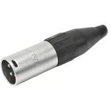 Plug Conector Xlr Canon De Linha, Macho