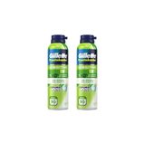 Espuma De Barbear Gillette Prestobarba 150g Sensivel-kit 2un