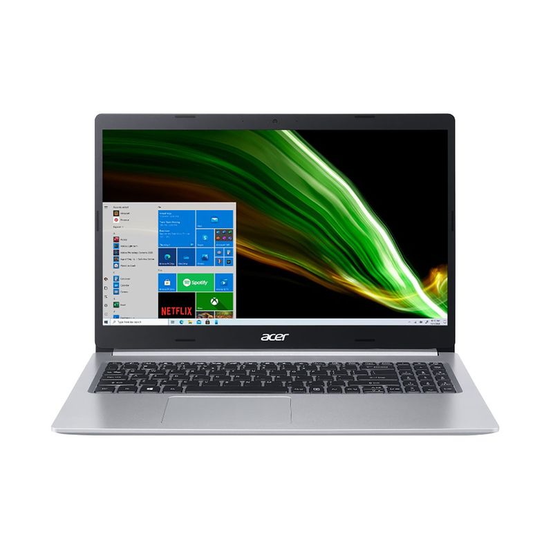 Notebook - Acer A515-55-50mz I5-1035g1 1.00ghz 8gb 512gb Ssd Intel Hd Graphics Windows 10 Home Aspire 5 15,6" Polegadas