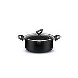 Caçarola Rochedo Smart Tampa Vidro 22cm 3,6 Litros