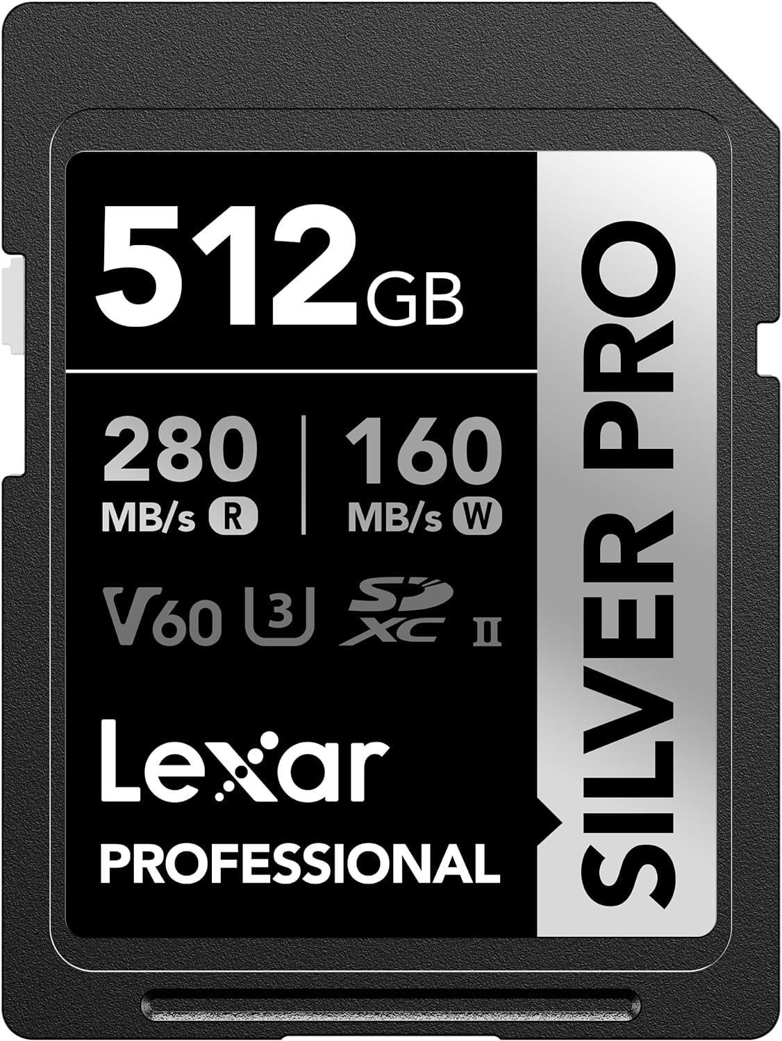 Cartão Memória Lexar Sd Xc 512gb 280mb/s Uhs-ii V60