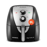 Fritadeira Elétrica Air Fryer Mondial Afn-80-bi Mega Family 8 Litros 1900w - 127v