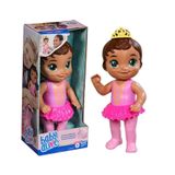 Boneca Baby Alive Princesa Bailarina Morena - Hasbro