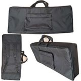Capa Master Luxo Para Teclado Yamaha Psr S975 Nylon Preto