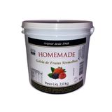 Geléia Frutas Vermelhas Homemade Balde 2kg Food Service