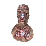 Máscara Zumbi Assustador Terror Látex Halloween Fantasia