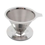 Coador De Café Inox Filtro De Café Inox Reutilizável Tam 101