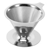 Coador Filtro Café Pour Over Inox Tam 101 Sem Filtro