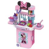 Maleta Minnie Cozinha Play Set 3 Em 1 - Multikids Br1298